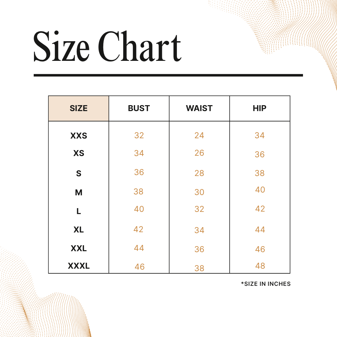 Basic Indian kameez with 3/ 4 style sleeves physical pattern- size xxs to 3xl