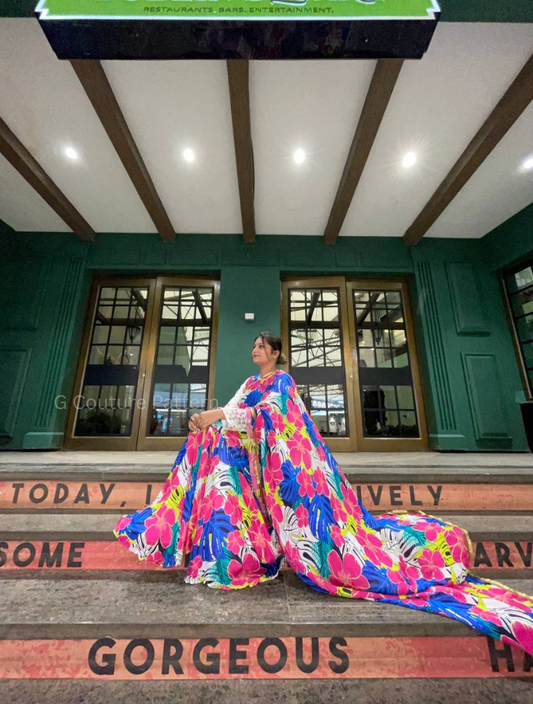 Designer Saree Gown –Ready Stitched Luxury Piece